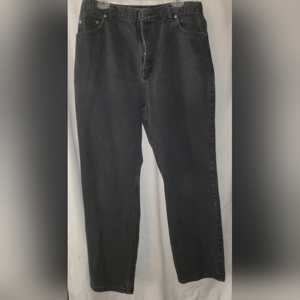 SONOMA Mens Classic Fit Black Jeans 38x32